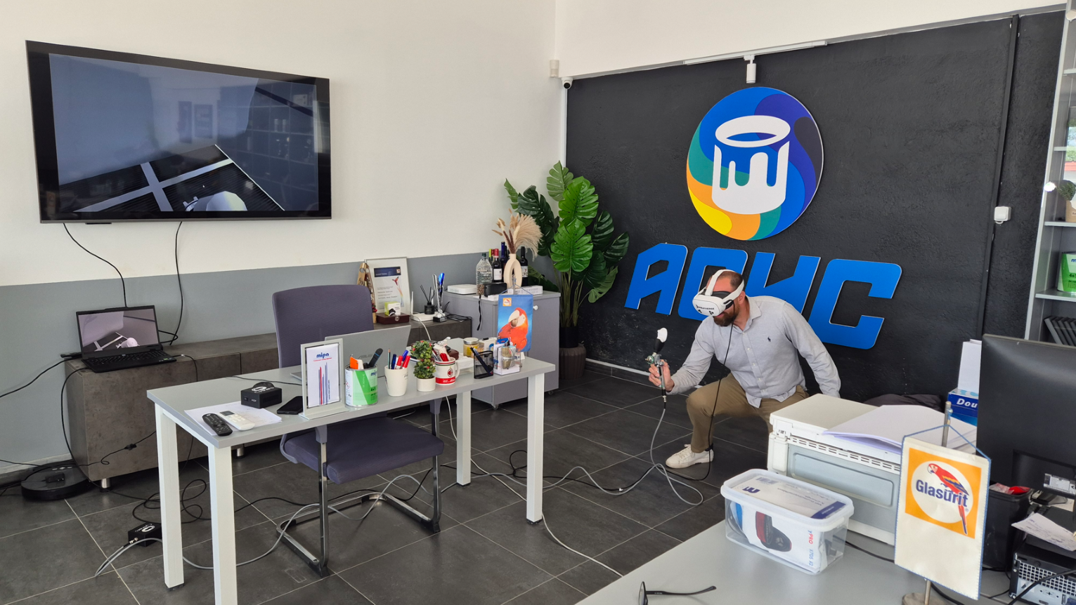 SprayVerse Validation in a Real Spray Booth!